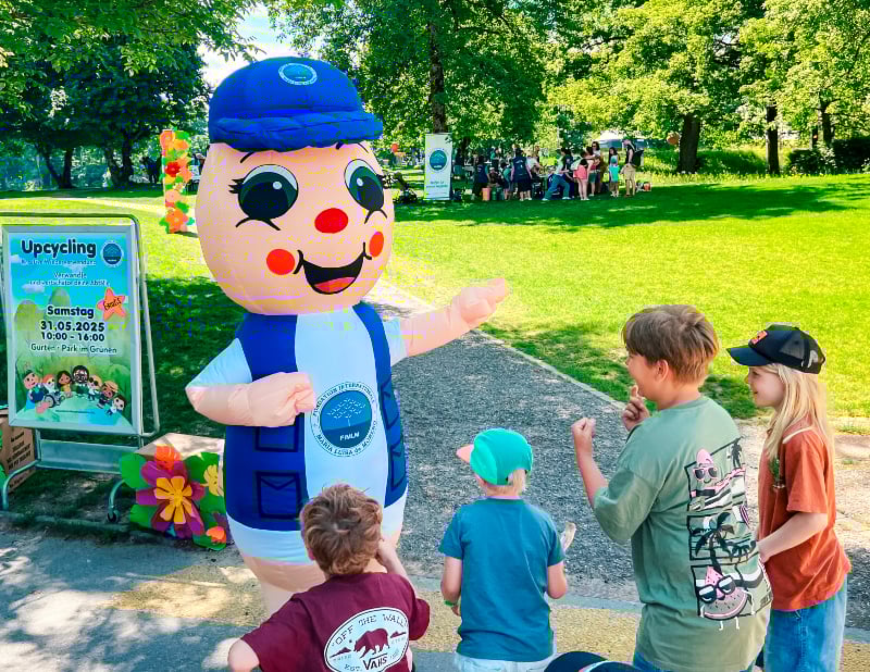 Jornada de creatividad y conciencia ambiental en el Parque Gurten de Berna, Suiza